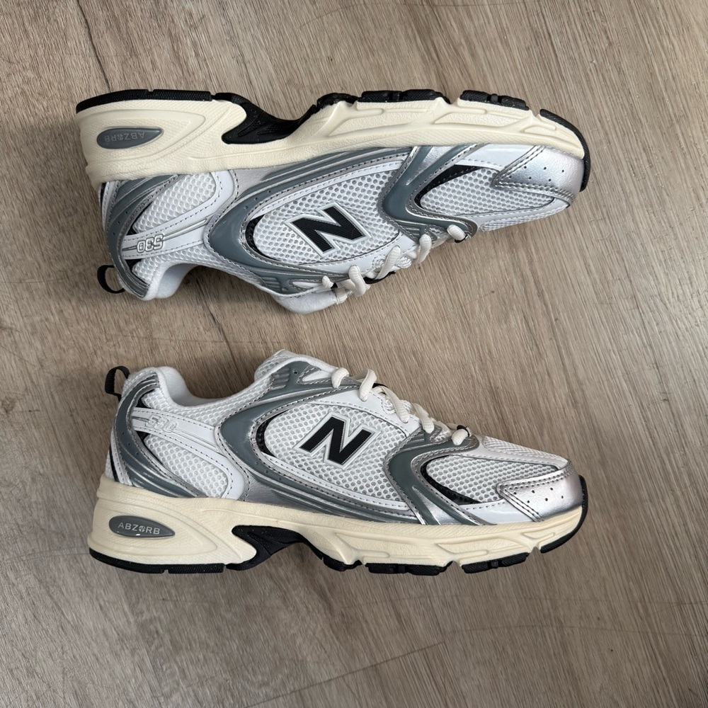 New Balance 530 ‘Silver Metallic Black Cement’ U530ESA New - Picture 2 of 11